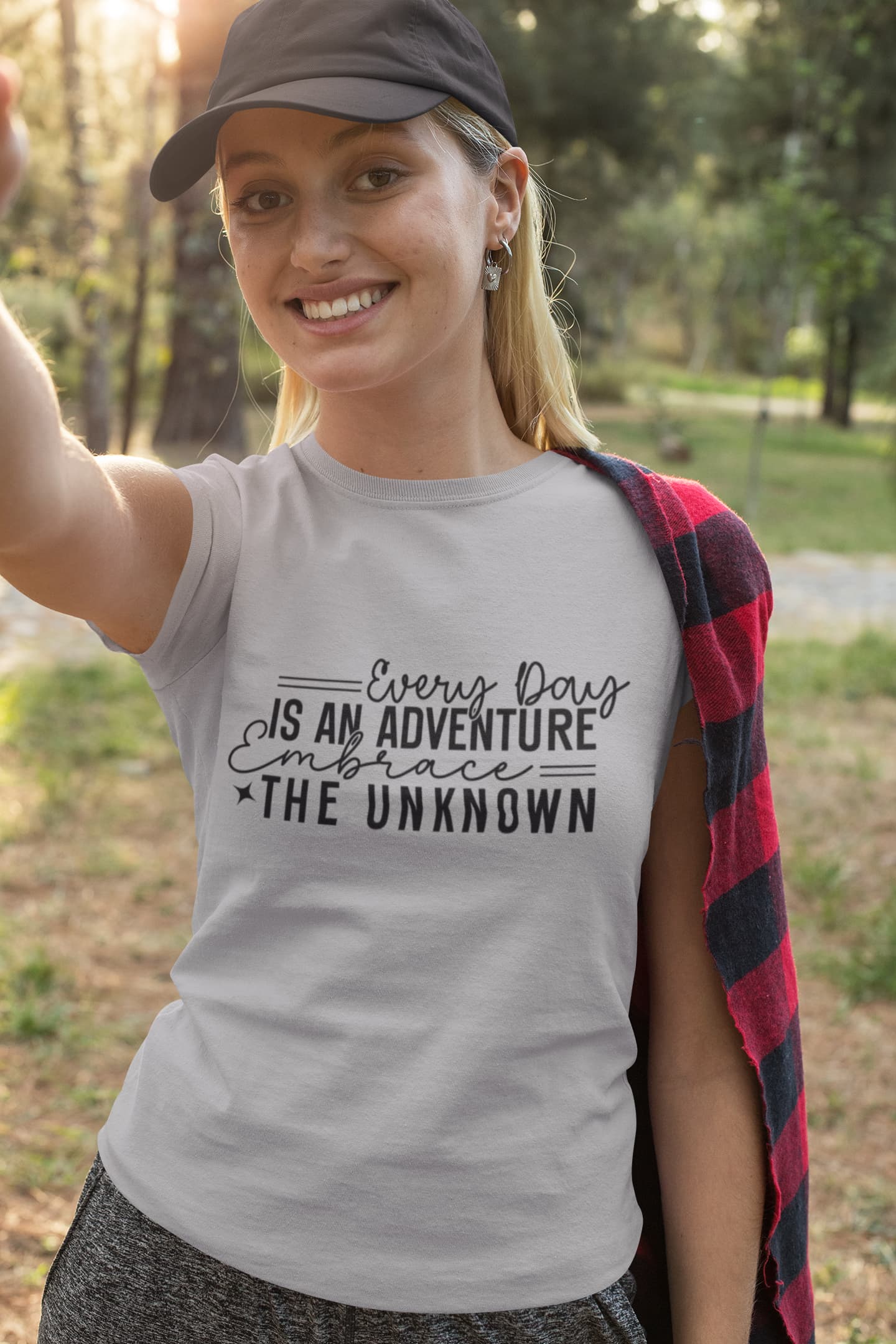 Women's Melange Grey Round Neck T-shirts