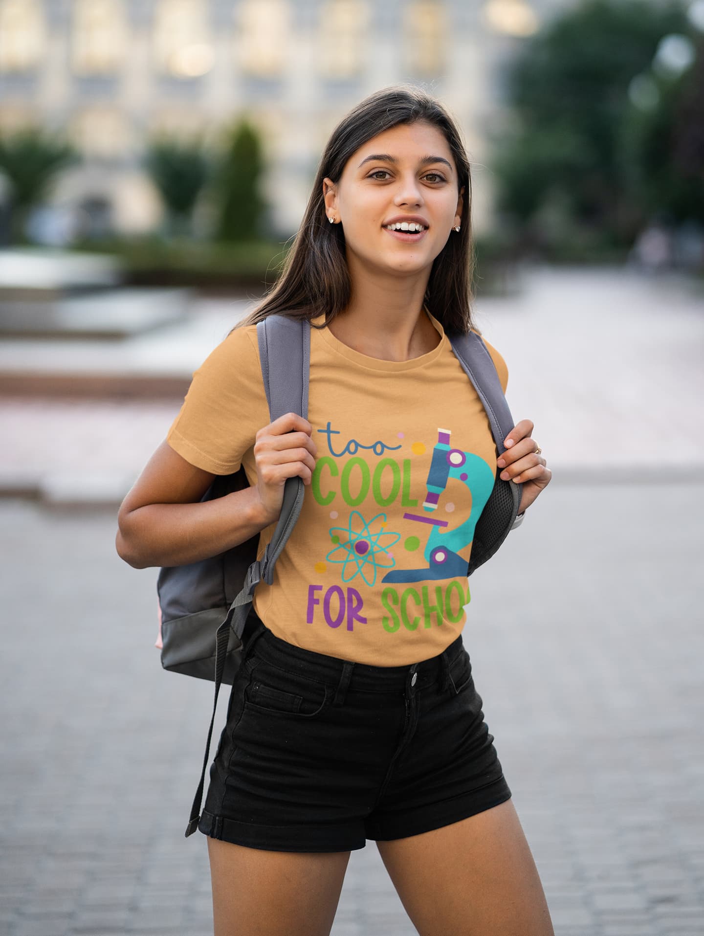 Women's Mustard Yellow Round Neck T-shirts