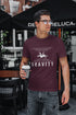 MENS BURGUNDY ROUNDNECK T-SHIRT
