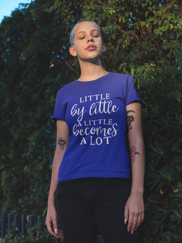 WOMENS ROYAL BLUE ROUNDNECK T-SHIRT