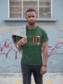 MENS OLIVE GREEN ROUNDNECK T-SHIRT