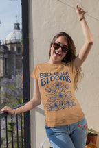 Women's Mustard Yellow Round Neck T-shirts