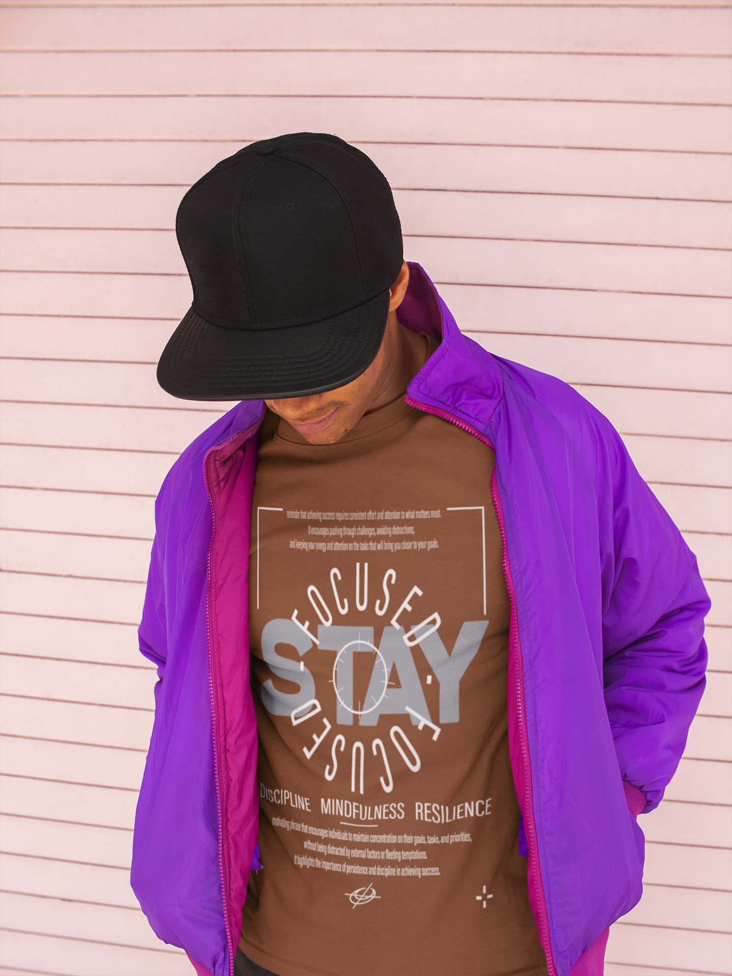 Men's Coffee Round Neck T-shirts