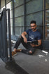 MENS NAVY BLUE ROUNDNECK T-SHIRT