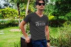MENS BLACK VNECK T-SHIRT