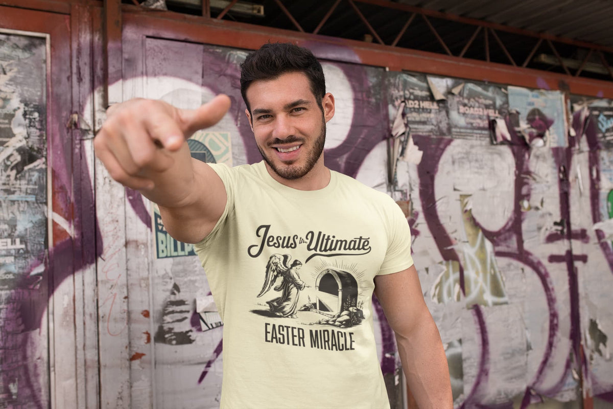 Men's Almond Round Neck T-shirts