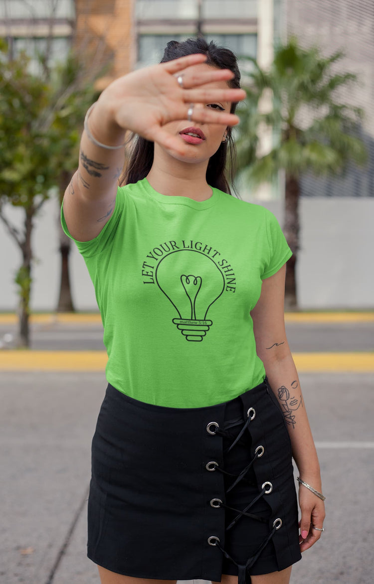 WOMENS LIRIL GREEN ROUNDNECK T-SHIRT