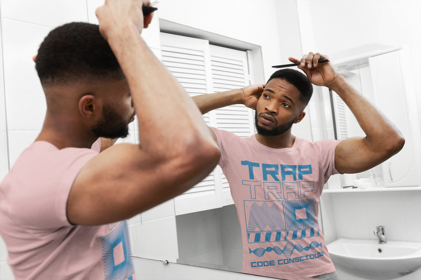 Men's Pastel Dusty Round Neck T-shirts