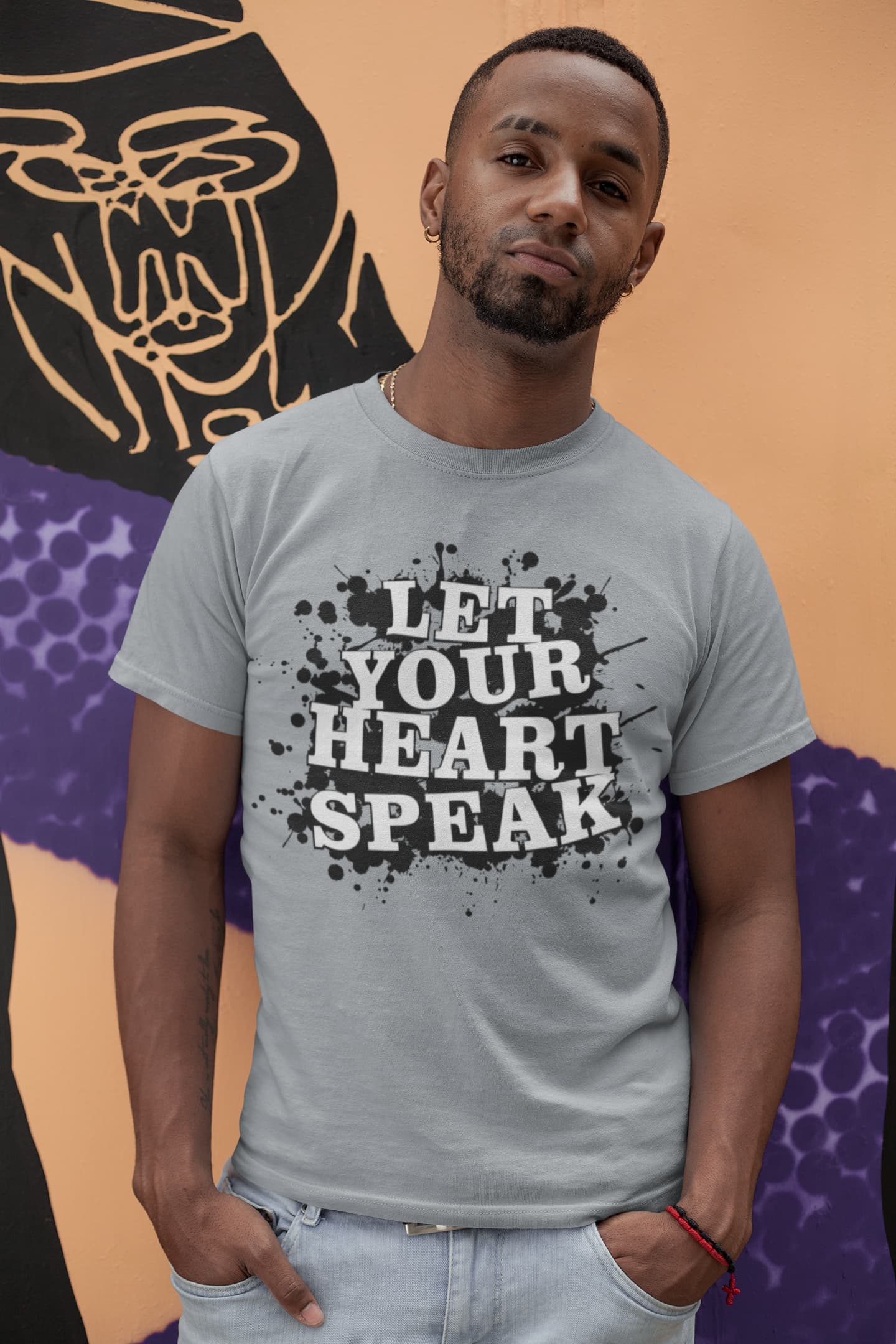 MENS SILVER FROST ROUNDNECK T-SHIRT