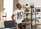 Men’s White Round Neck T-shirts