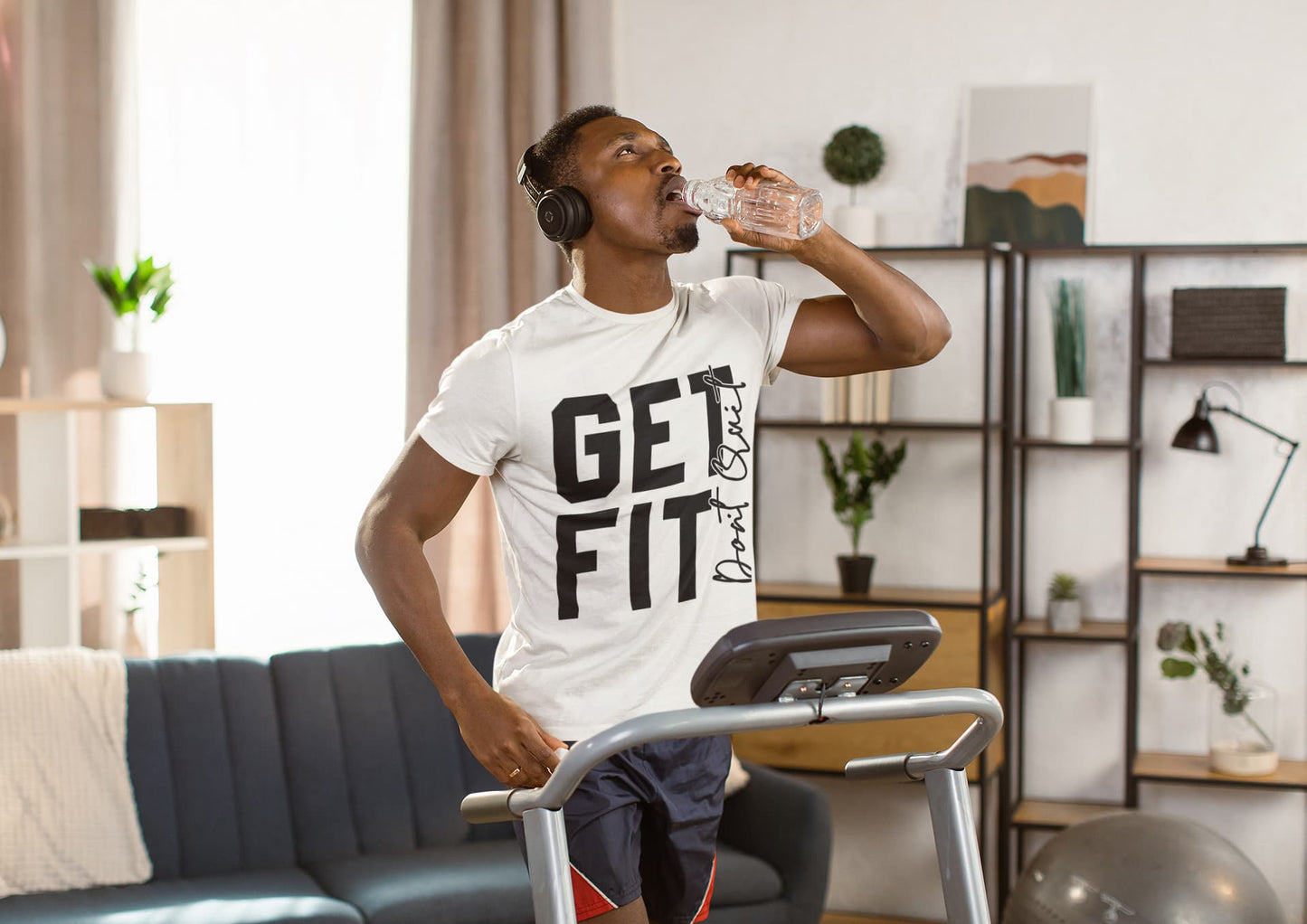 Men’s White Round Neck T-shirts
