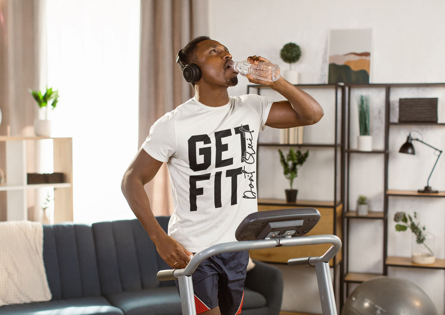 Men’s White Round Neck T-shirts