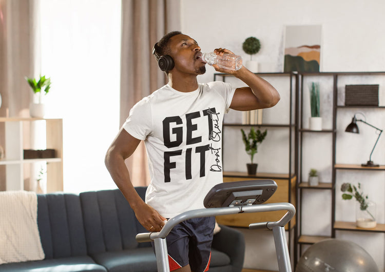 Men’s White Round Neck T-shirts