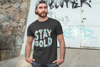 MENS BLACK ROUNDNECK T-SHIRT