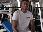 Men's Silver Frost Round Neck T-shirts