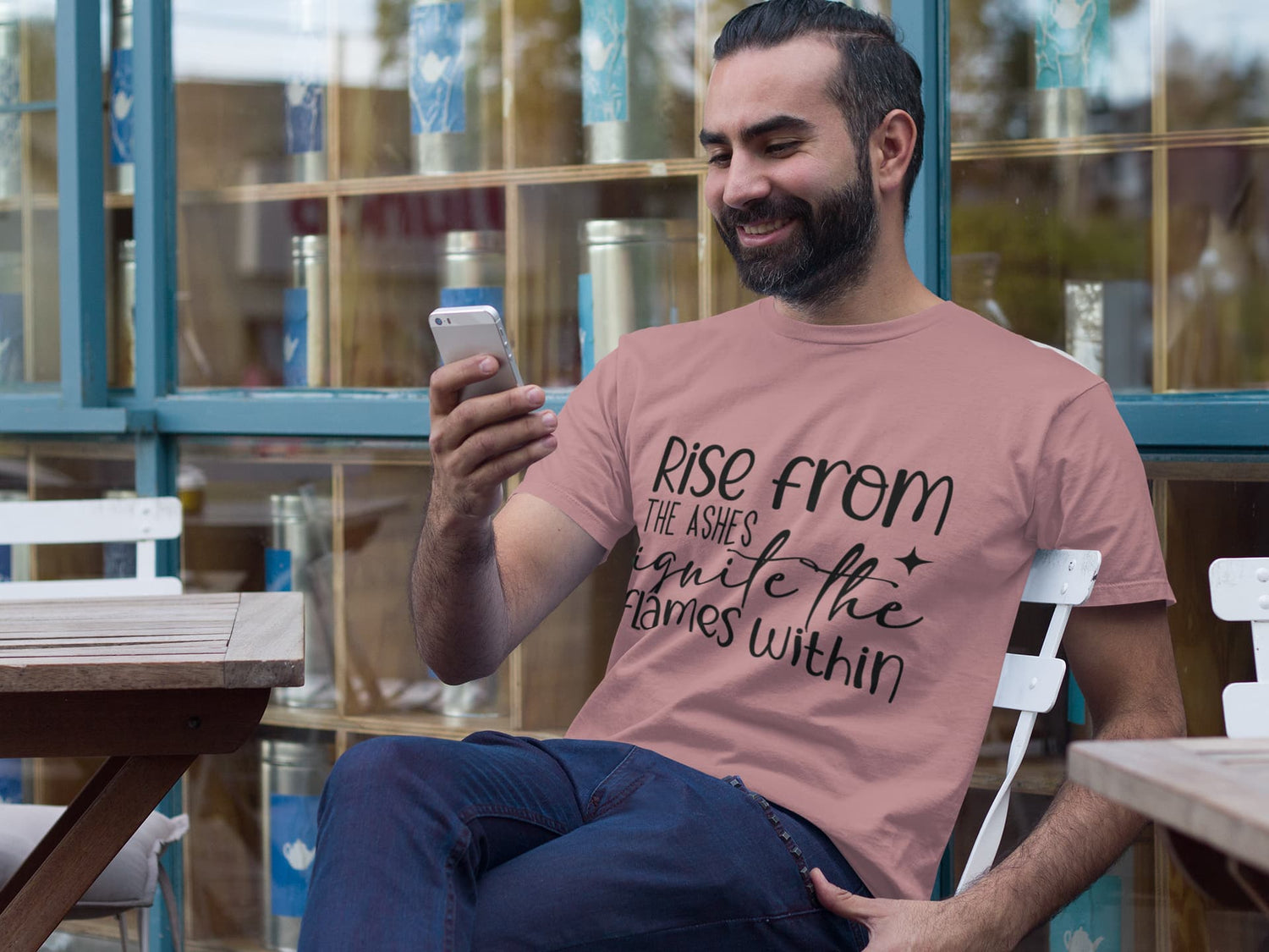 MENS PASTEL DUSTY ROUNDNECK T-SHIRT