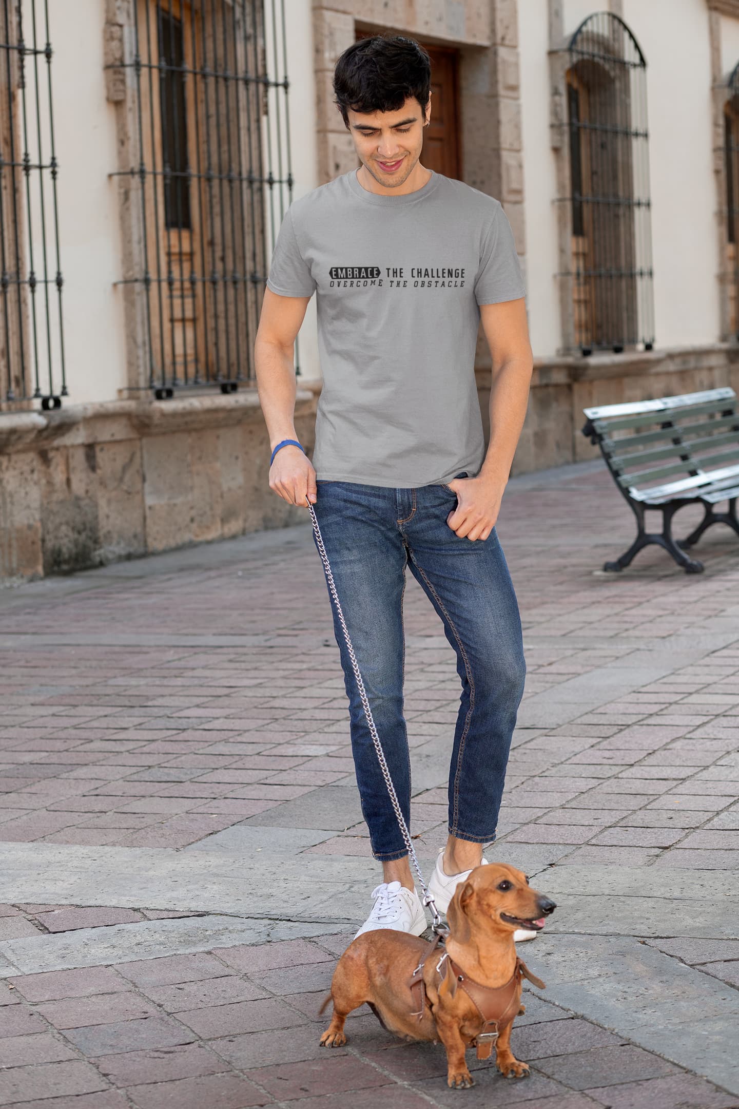 MENS SILVER FROST ROUNDNECK T-SHIRT