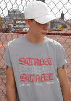 MENS SILVER FROST ROUNDNECK T-SHIRT