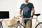 Men’s Navy Blue Round Neck T-shirts
