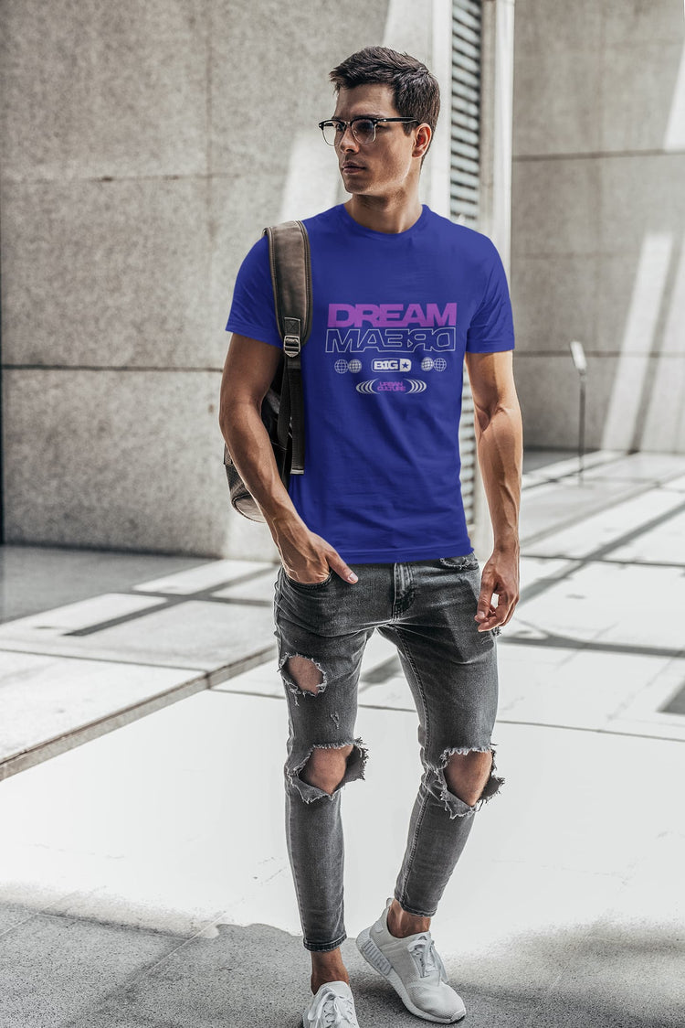 MENS ROYAL BLUE ROUNDNECK T-SHIRT