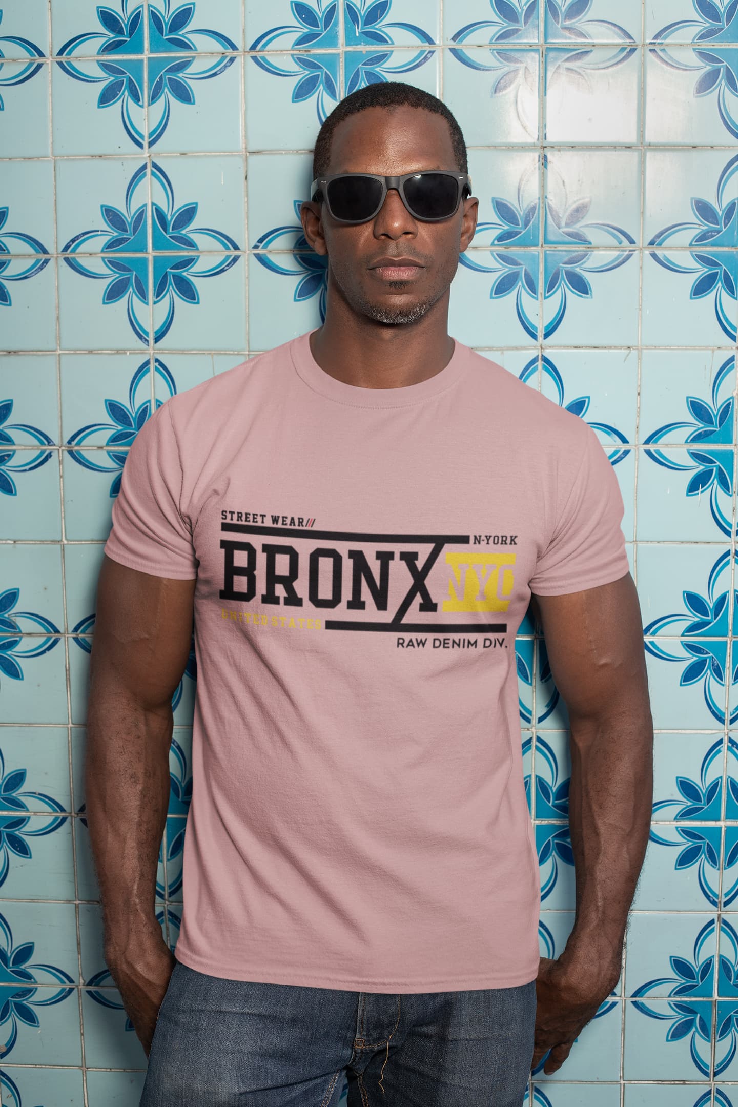 Men's Pastel Dusty Round Neck T-shirt