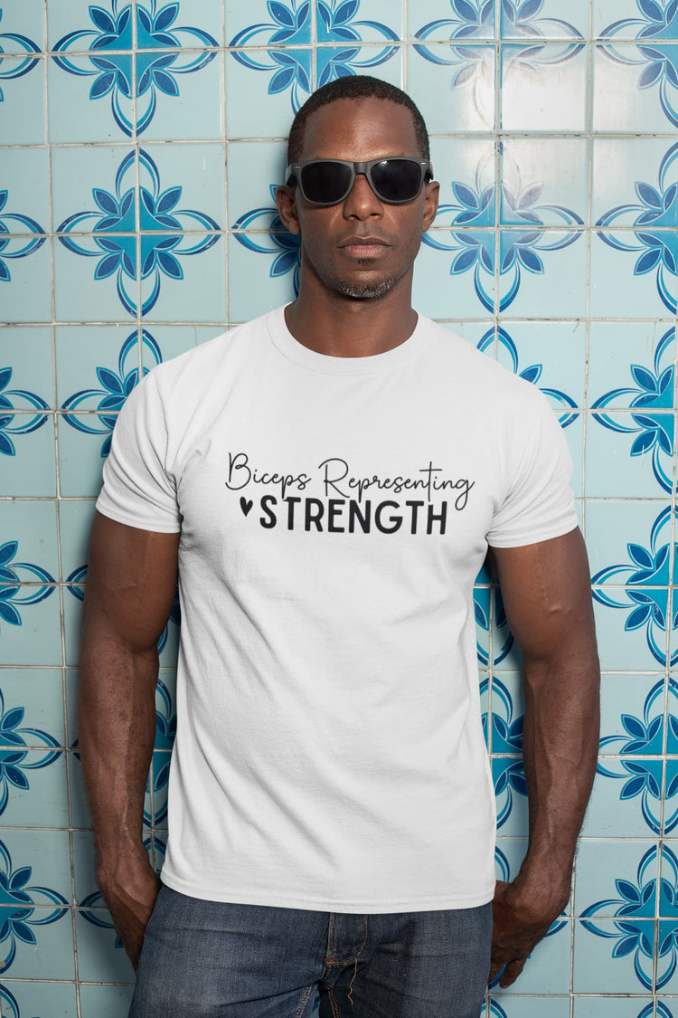 MENS WHITE ROUNDNECK T-SHIRT