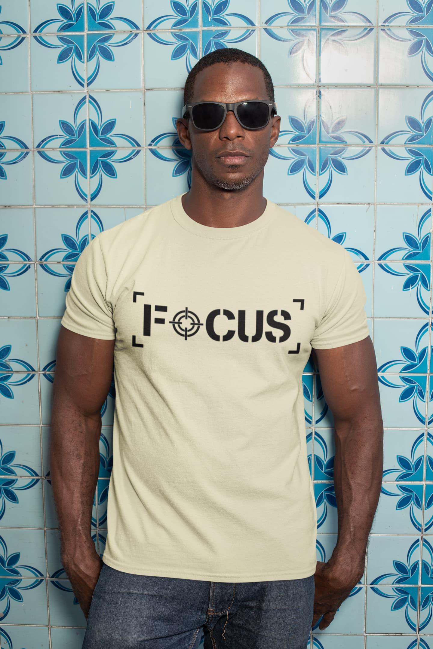 MENS ALMOND ROUNDNECK T-SHIRT