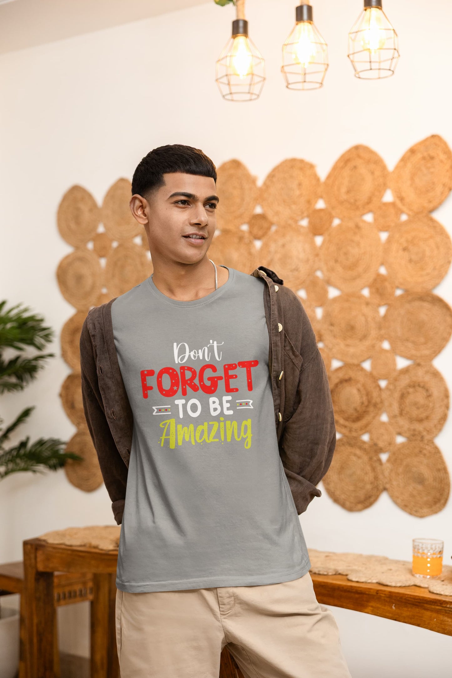 MENS SILVER FROST ROUNDNECK T-SHIRT