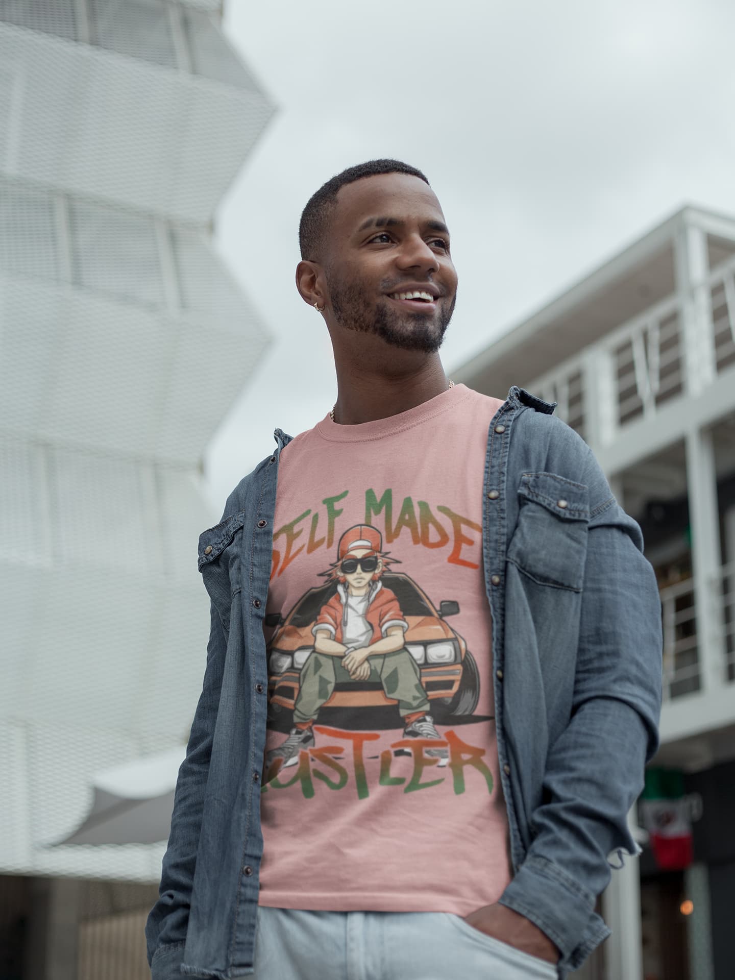 Men's Pastel Dusty Round Neck T-shirts