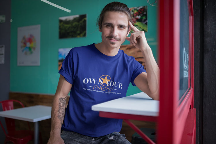 MENS ROYAL BLUE ROUNDNECK T-SHIRT