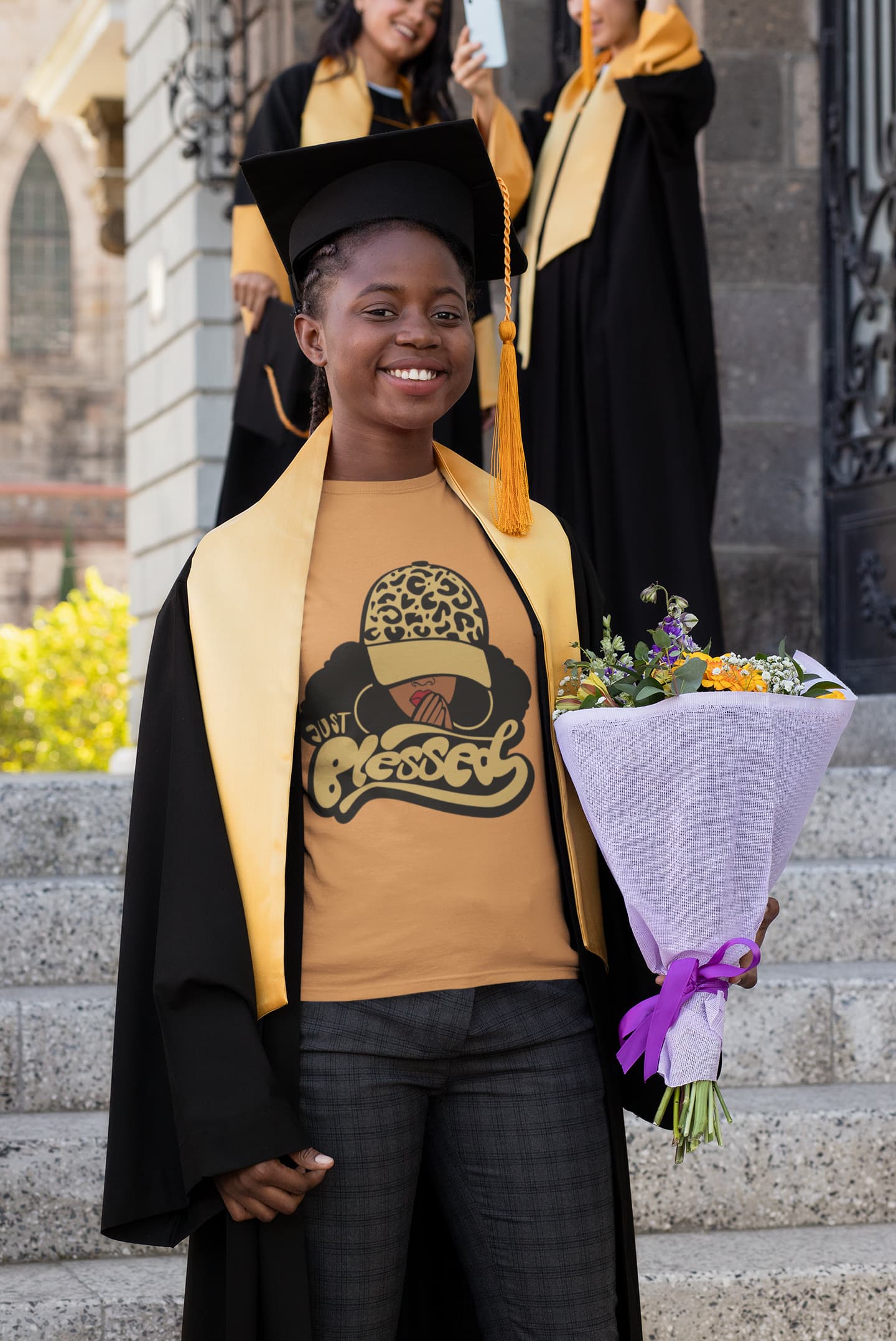 Women's Mustard Yellow Round Neck T-shirt