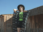 Women's Liril Green Round Neck T-shirts