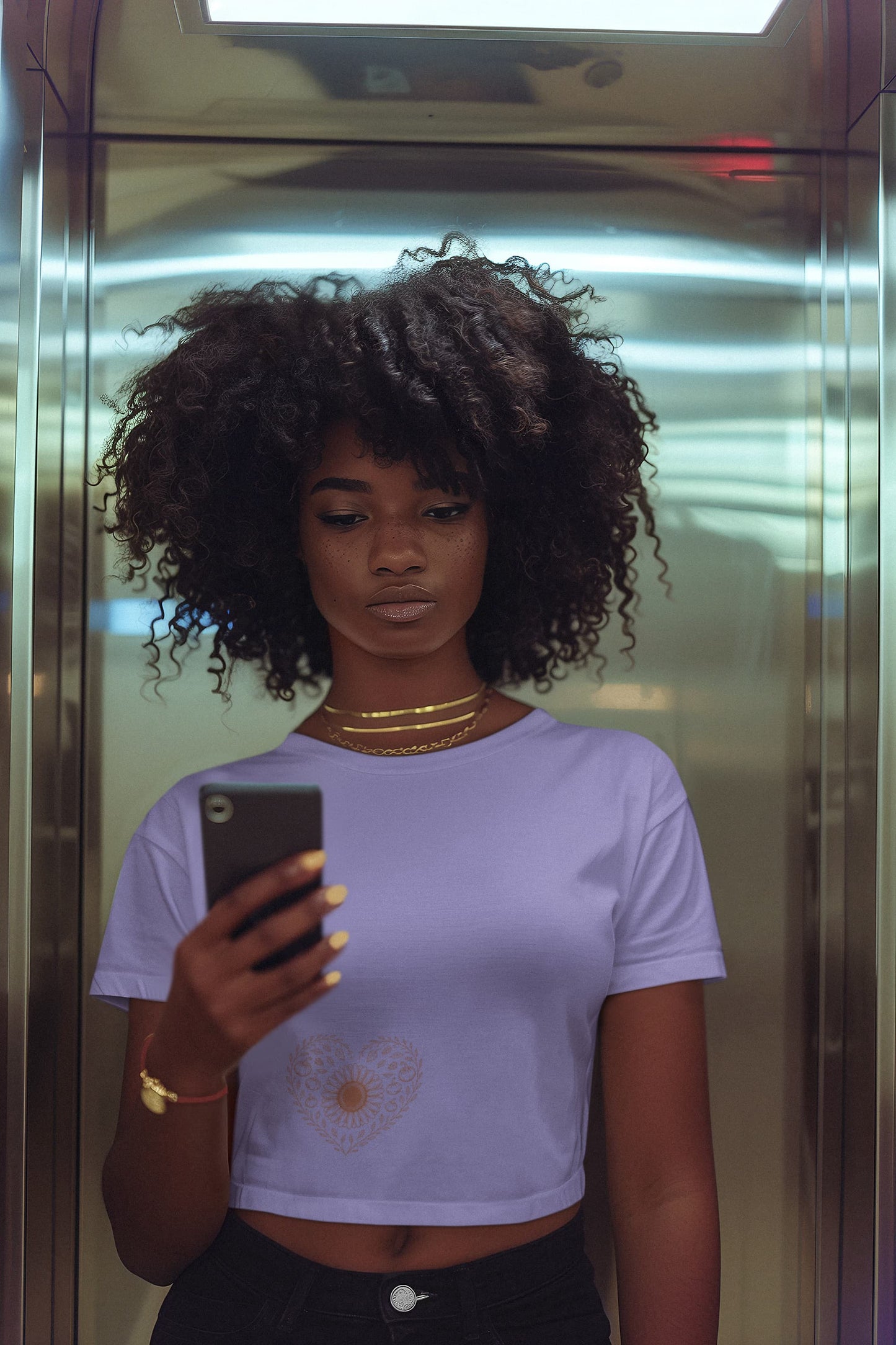 Women's Iris Crop Tops