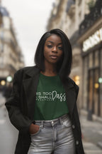 Women's Olive Green Round Neck T-shirts