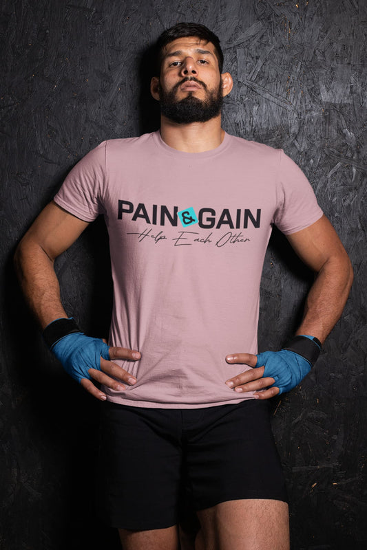 Men's Pastel Dusty Round Neck T-shirts