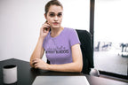 Women's Iris Lavender Round Neck T-shirts
