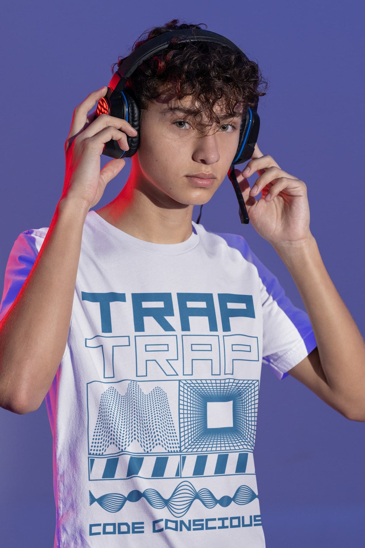 Men's White Round Neck T-shirts