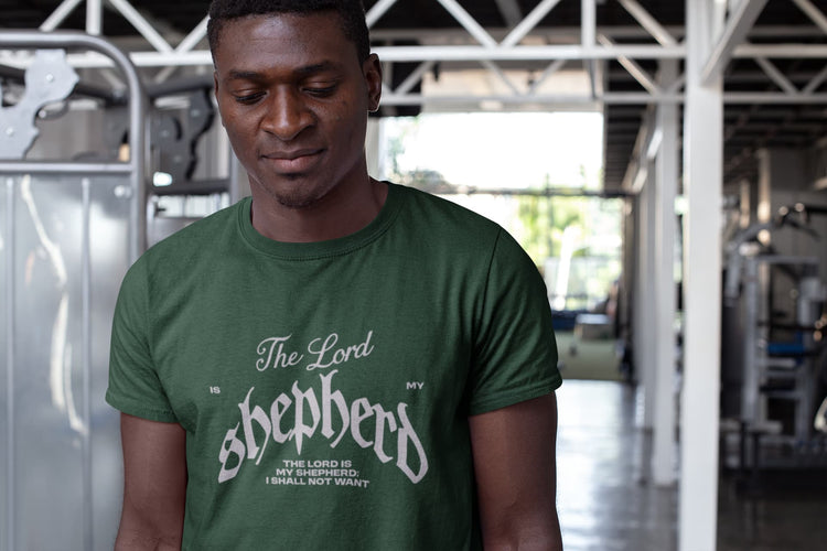 MENS OLIVE GREEN ROUNDNECK T-SHIRT