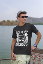 MENS BLACK ROUNDNECK T-SHIRT
