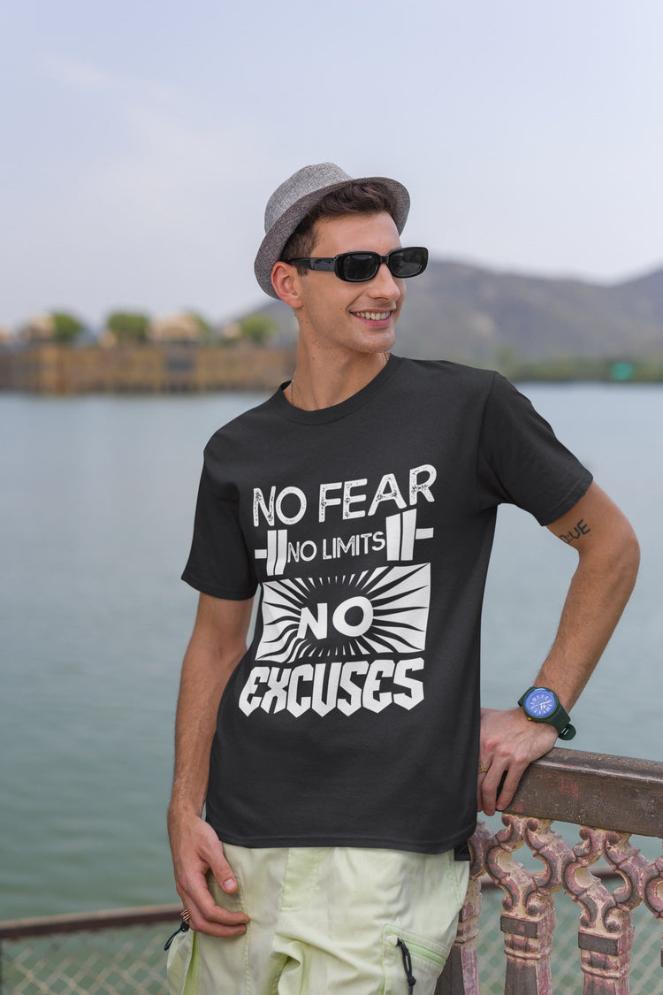 MENS BLACK ROUNDNECK T-SHIRT