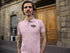 MENS LIGHT PINK POLO T-SHIRT