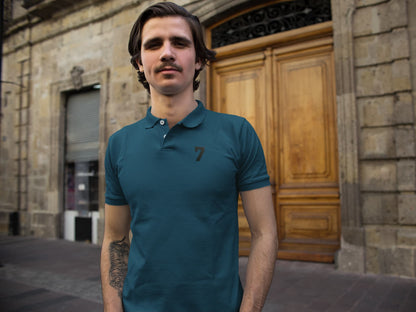 Men's Navy Polo T-shirts
