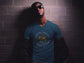 MENS NAVY BLUE VNECK T-SHIRT