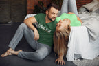 Men's Olive Green V-Neck T-shirts
