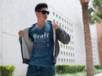 MENS NAVY BLUE VNECK T-SHIRT 