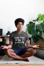 MENS BLACK VNECK T-SHIRT