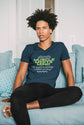 MENS NAVY BLUE NECK T-SHIRT 