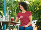 WOMENS RED ROUNDNECK T-SHIRT