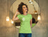 WOMENS LIRIL GREEN ROUNDNECK T-SHIRT