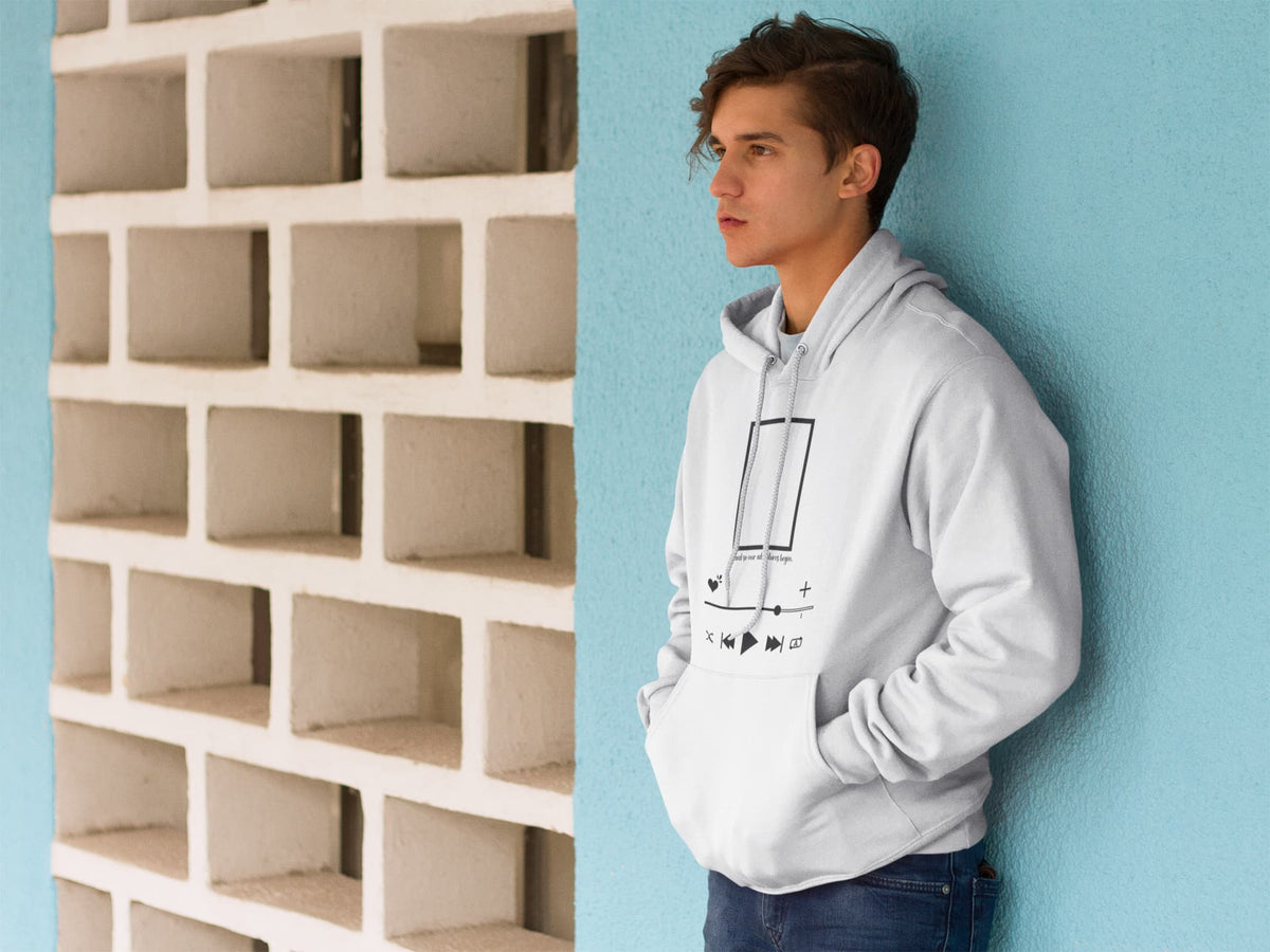 Men's White Hoodies